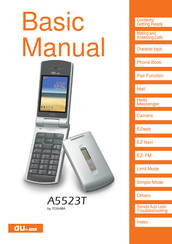 Toshiba A5523T Basic Manual
