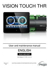 Pego VISION TOUCH THR User And Maintenance Manual