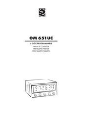 Orbit Merret 651UC Instructions For Use Manual