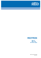 REO REOTRON SMP CP 48-10 Instruction Manual