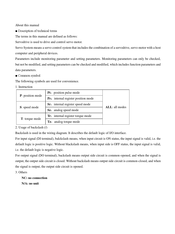 EURA SD20-G101S2M1 Manual