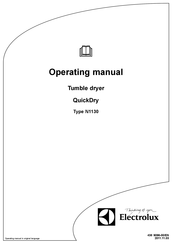 Electrolux QuickDry N1130 Operating Manual