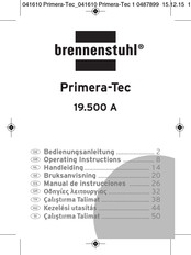 brennenstuhl Primera-Tec Surge Protection 19.500 A Operating Instructions Manual