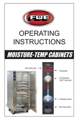 FWE MOISTURE-TEMP MTU Series Operating Instructions Manual