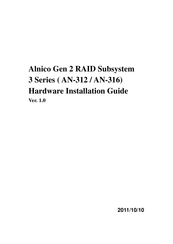 Alnico AN-308S3 Hardware Installation Manual