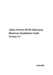 Alnico AL-8241F-D Hardware Installation Manual