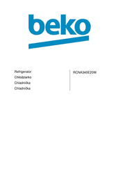 Beko RCNA340E20W User Manual