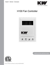 Kutzner + Weber H100 Installation Instructions Manual