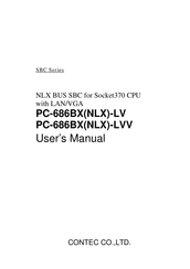 CONTEC PC-686BX(NLX)-LVV User Manual