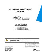 Ingersoll Rand Doosan HP750WCU-T2 Operation & Maintenance Manual