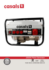Casals GEN2500 Instructions Manual