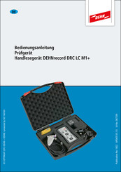 Dehn DEHNrecord DRC LC M1+ Operating Instructions Manual