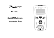 Pro'sKit MT-1503 Instruction Sheet