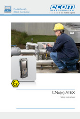 Ecom Instruments CN ATEX Series Safety Instructions