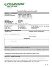Pulsafeeder Pulsalube 8 GS Ultra Operation & Maintenance Manual