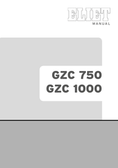 Eliet GZC 1000 Manual