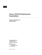 i IV k Cisco VCO-D+1 VCO 4K Summa quatre Drop et Insérer Carte-d 