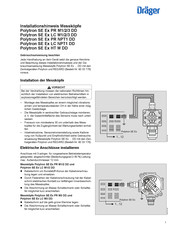 Dräger Polytron SE Ex LC M3 DD Installation Instructions Manual