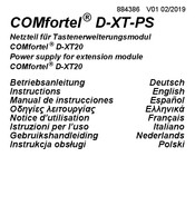 COMfortel D-XT-PS Instructions Manual