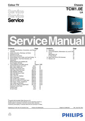 Philips TCM1.0E Service Manual
