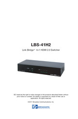 Broadata Link Bridge LBS-41H2 Manual