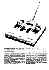 Multiplex Profi MC 3010 User Manual