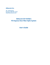 Adnacom S31 User Manual