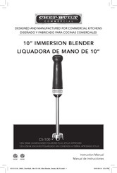 CHEF-BUILT CS-100 Instruction Manual