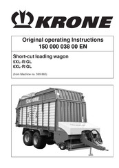 Krone 5XL-R/GL Original Operating Instructions