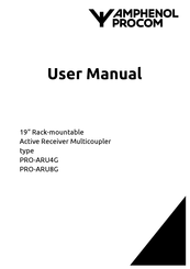 Amphenol Procom PRO-ARU8G User Manual