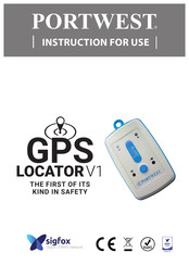 Sigfox PORTWEST GPS LOCATOR V1 Instructions For Use Manual