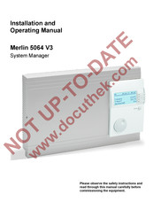 Elster Merlin 5064 V3 Installation And Operating Manual
