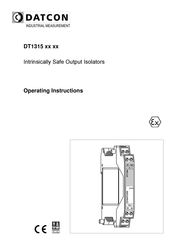 Datcon DT1315 Series Operating Instructions Manual