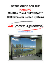 AllSportSystems HANGING SUPERBAY Setup Manual
