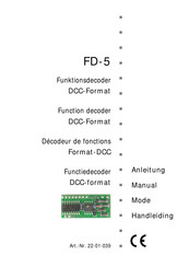Tams Elektronik FD-5 Manual