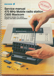 Ericsson C605 Maxicom Service Manual