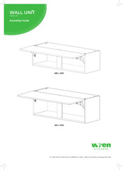 Wren Kitchens WALL UNIT 360 x 1000 Assembly Manual
