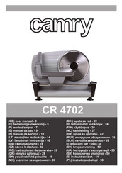 Camry CR 4702 User Manual