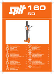 SPIT SD 160 Operator's Manual And Maintenance Instructions