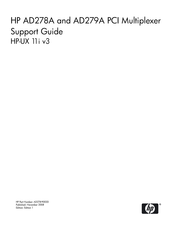 HP AD279A Support Manual