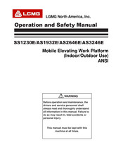LGMG AS3246E Operation And Safety Manual