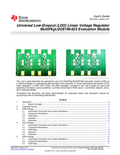 Texas Instruments MultiPkgLDOEVM-823 User Manual