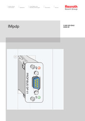 Bosch Rexroth IMpdp Manual