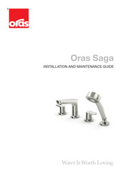 Oras Saga 3943 Installation And Maintenance Manual