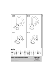 Grohe Atrio 24 026 Quick Start Manual