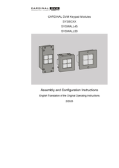CARDINAL DVM SYSWALL45 W45A-5554 Assembly And Configuration Instructions
