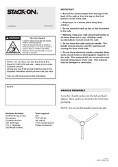 STACK-ON E-69-MB-B-S Instructions Manual