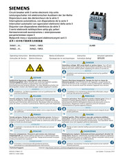 Siemens 3VA61-1MS3 Series Operating Instructions Manual