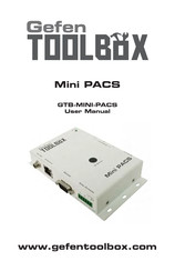 Gefen Toolbox GTB-MINI-PACS User Manual