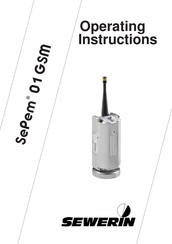 sewerin Sepem 01 GSM Operating Instructions Manual